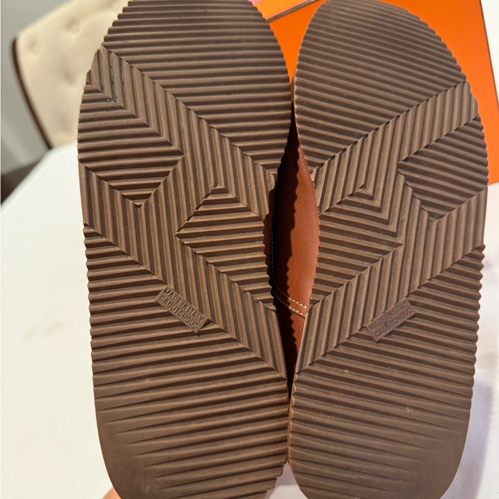 Authentic Hermes Quick Leather Sneakers - Picture 9 of 15